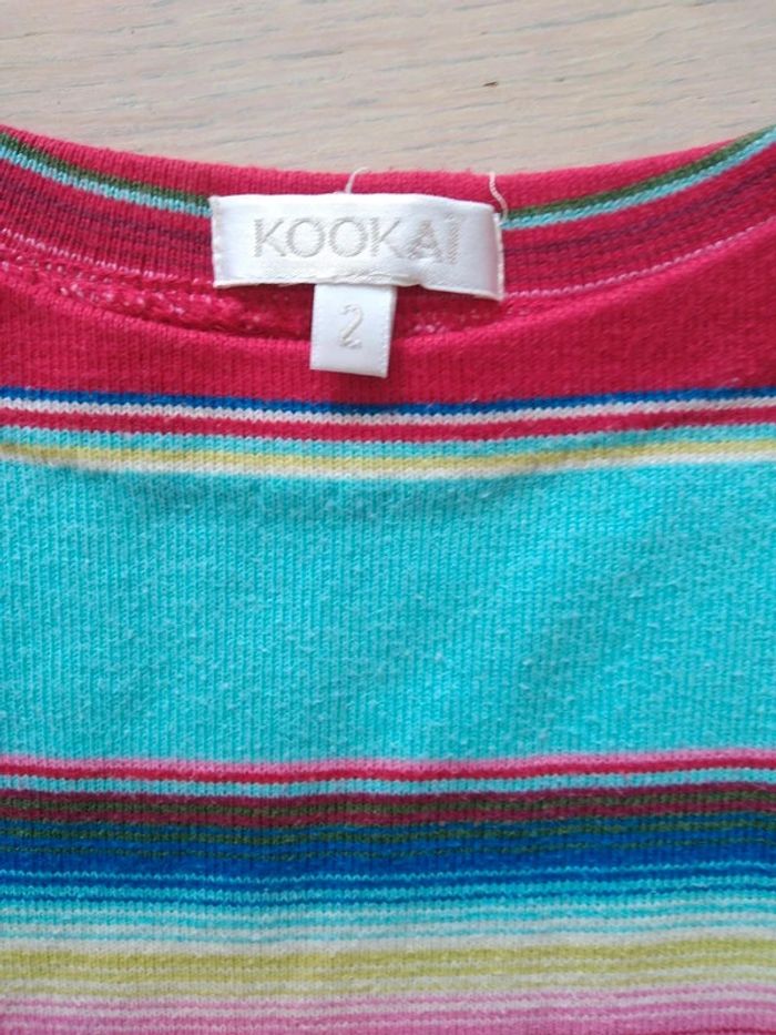 Pull fin multicolore taille 2 - photo numéro 3
