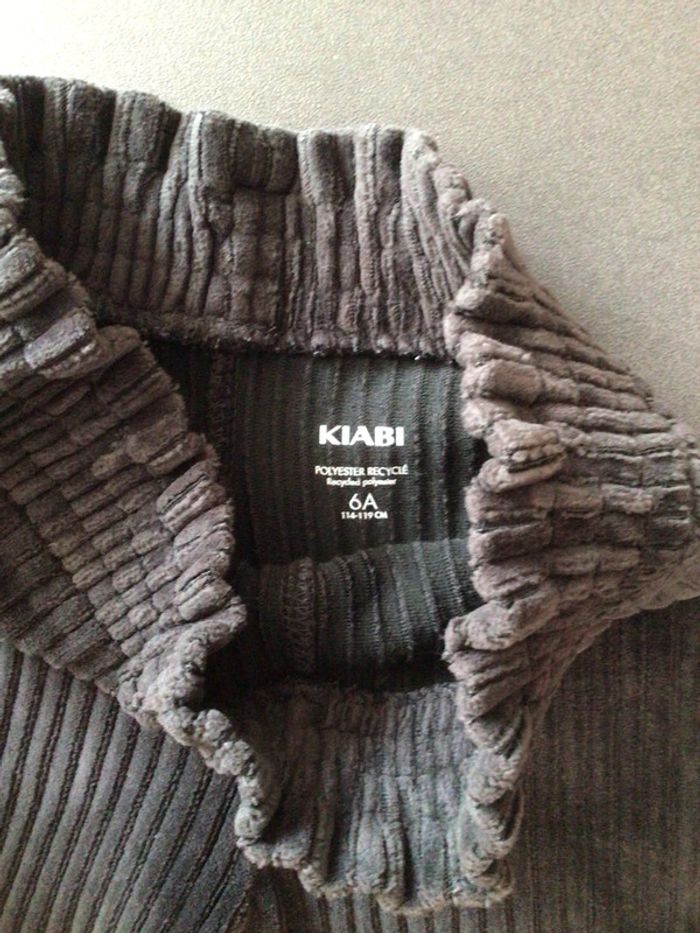 Pantalon patte d’éléphant velours - photo numéro 2