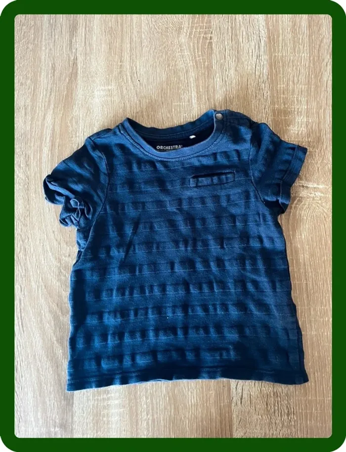 TEE shirt bleu