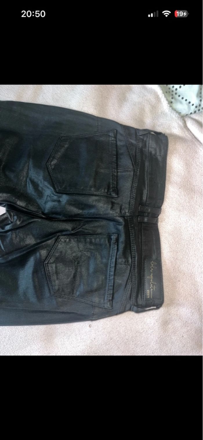 Slim push up en similicuir noir Lola espeleta L/40 si - photo numéro 3