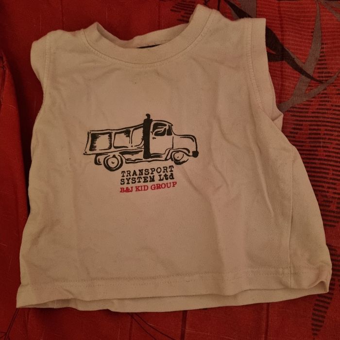 Tee-shirt manche longue et débardeur