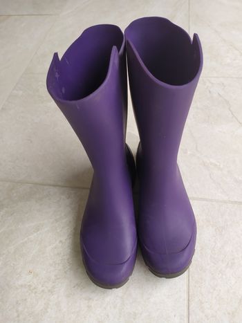 Bottes Solognac violette