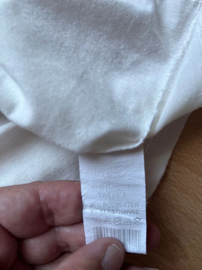 Débardeur imprimé Pakita Paris / S / Blanc / Excellent état - photo numéro 4
