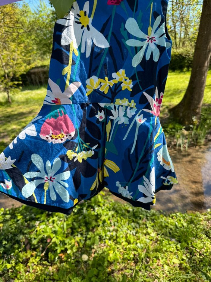 Magnifique robe catimini fille 3 ans parfait état fleurs - photo numéro 3