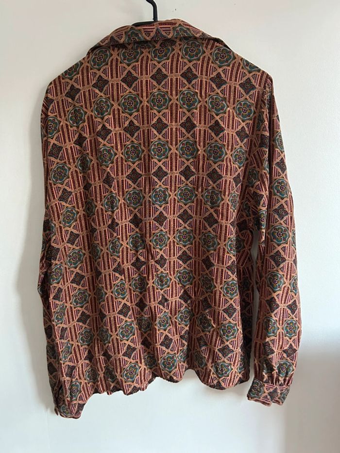 Jolie chemise à motifs • Daniel D • taille L/40 • en Rayonne - photo numéro 12