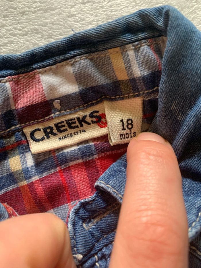 Chemise jeans 18 mois - photo numéro 3