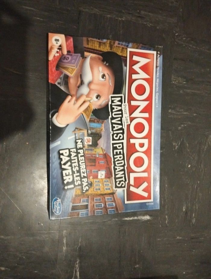 Monopoly mauvais perdant