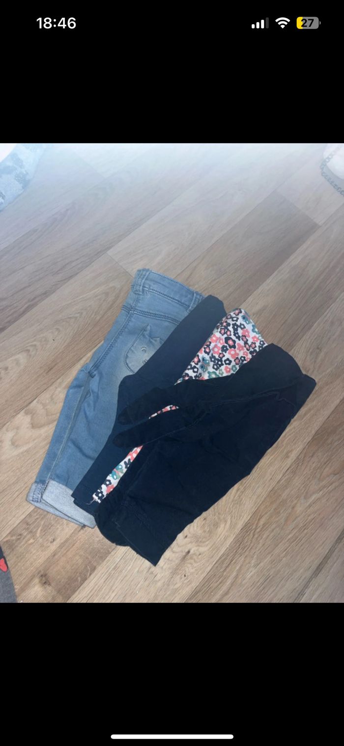 Lot pantalon