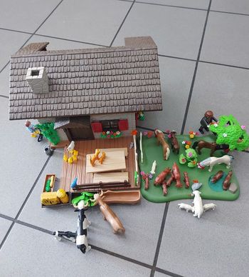 Maison type Chalet  de montagne playmobil