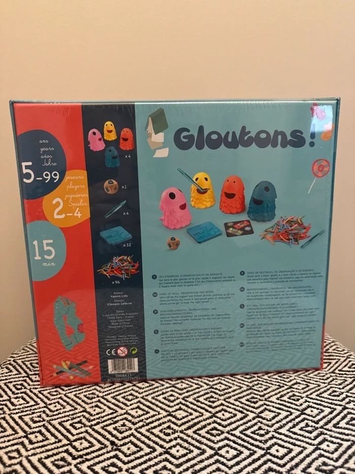 Djeco - Jeu d'observation et de rapidité " Gloutons" - Dès 5 ans - photo numéro 2