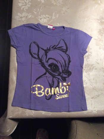 Tee shirt Bambi 10 ans