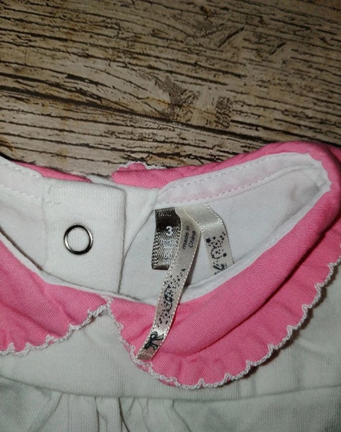 Joli t-shirt manches courtes été fille 3 mois - photo numéro 4