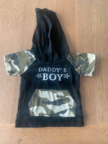 T-shirt à capuche daddy’s boy