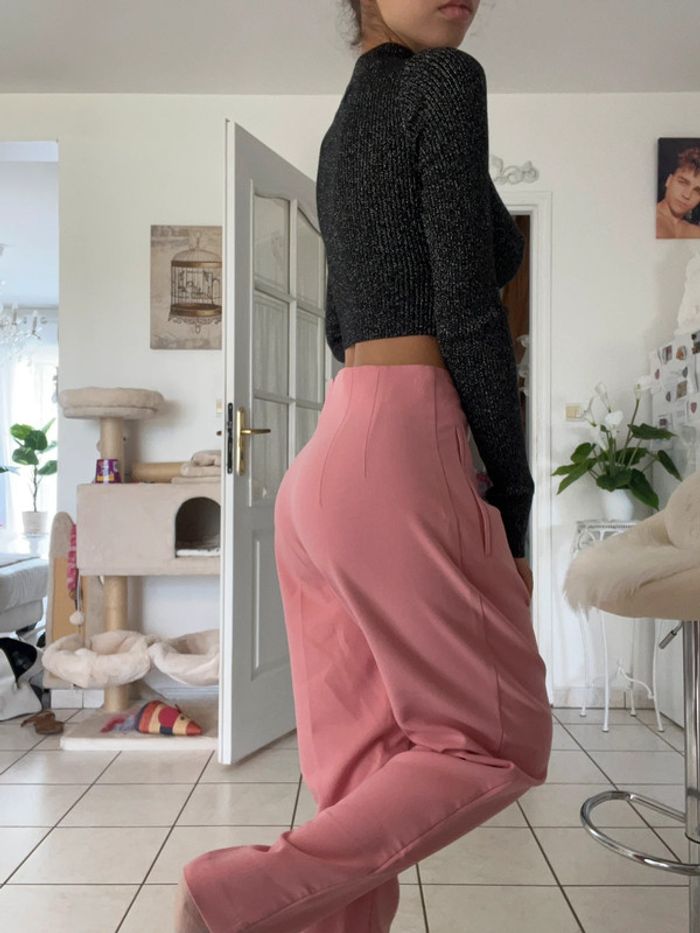 Pantalon taille haute - photo numéro 5