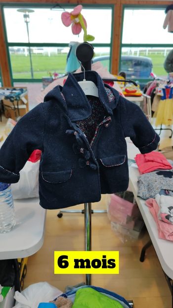 4 Manteaux fille 6 mois