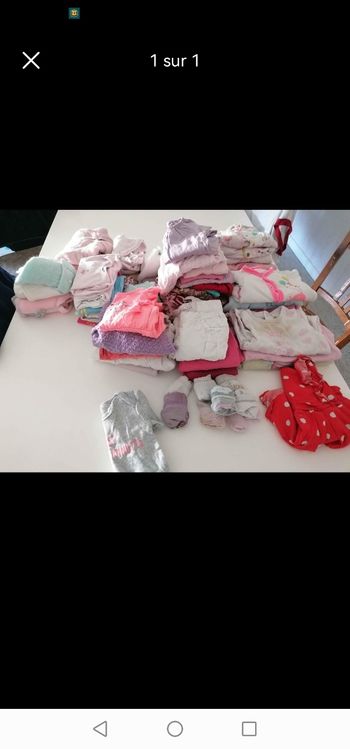 Vêtements toute tailles bébé filles