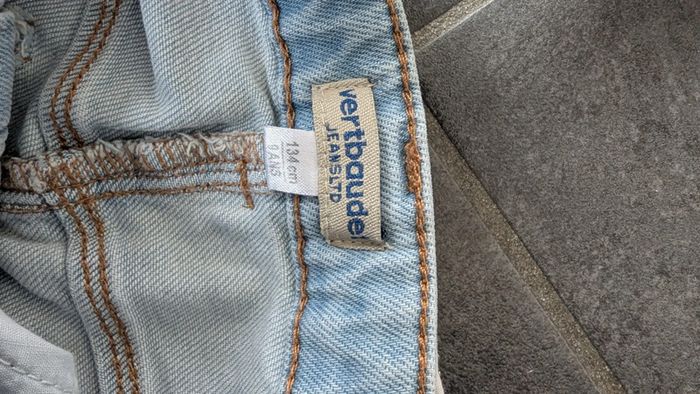 Salopette pantalon jean parfait état - photo numéro 3