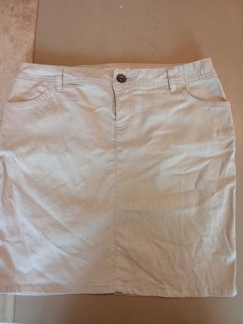 Jupe rose clair paillettes camaïeu taille 38