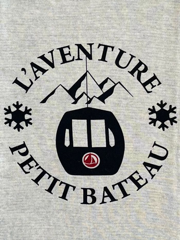 T-shirt en tubique réversible Petit bateau T-8 ans - photo numéro 4