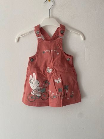 Robe Salopette fille 12mois