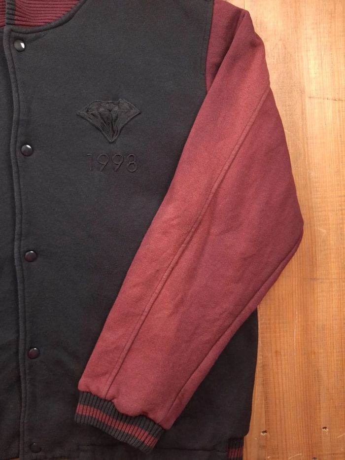 blouson teddy Diamond Supply Co – Homme – Taille L full broderie (706) - photo numéro 5