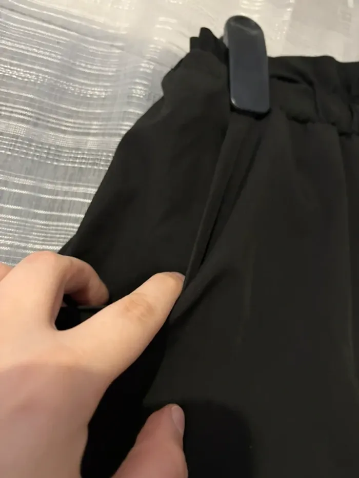 Pantalon fluide noir - photo numéro 3