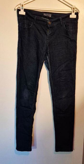 Jean Skinny Kiabi bleu brut - Taille 40