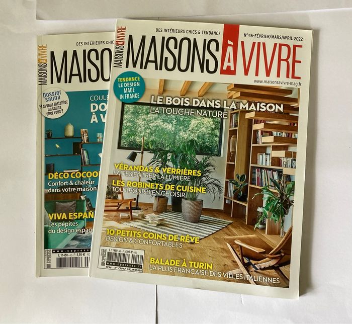 Lot 2 magazines Maisons à vivre