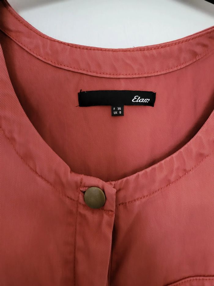 Combinaison short marron rouille Etam T36 - photo numéro 2