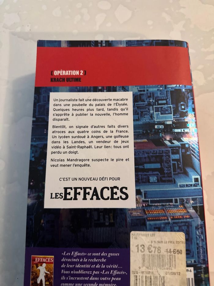 Livre les effacés - opération 2 - Bertrand puard - photo numéro 4