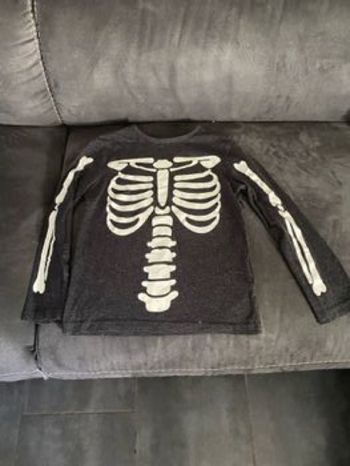 Tee shirt manche longue phosphorescent