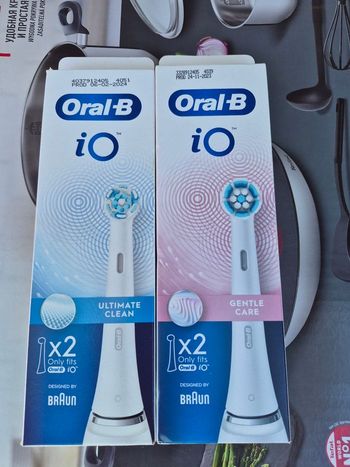 Brossettes oral b io ×4 Neuve. 