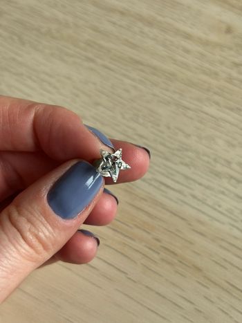 Boucle d’oreille étoile
