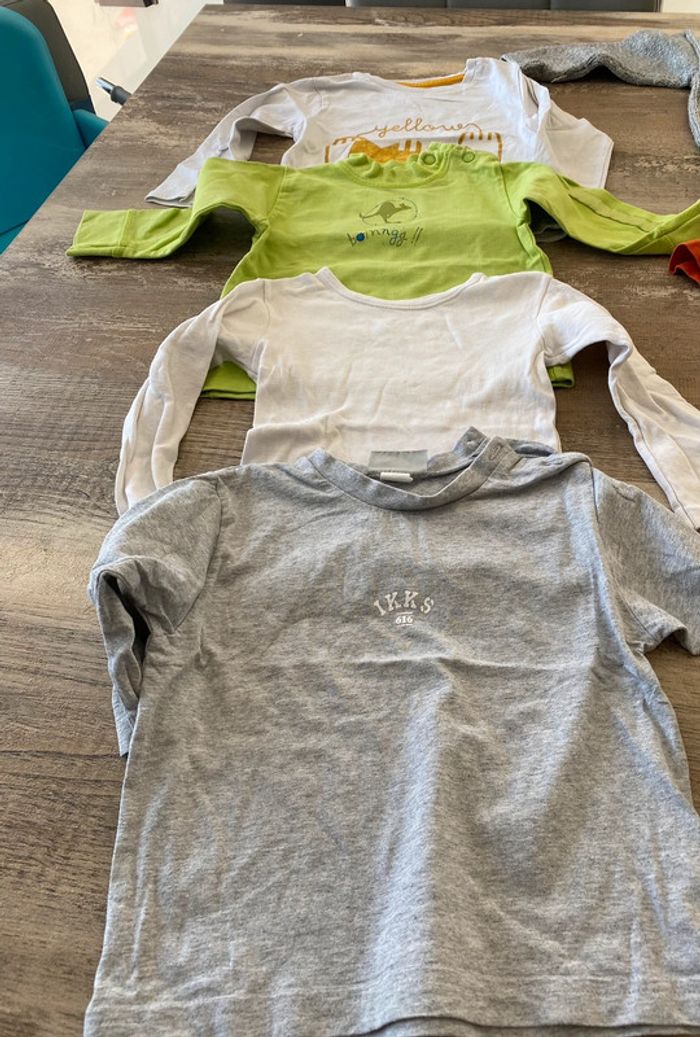 Lot 18 mois polo bebe unisexe garçon ou fille - photo numéro 5