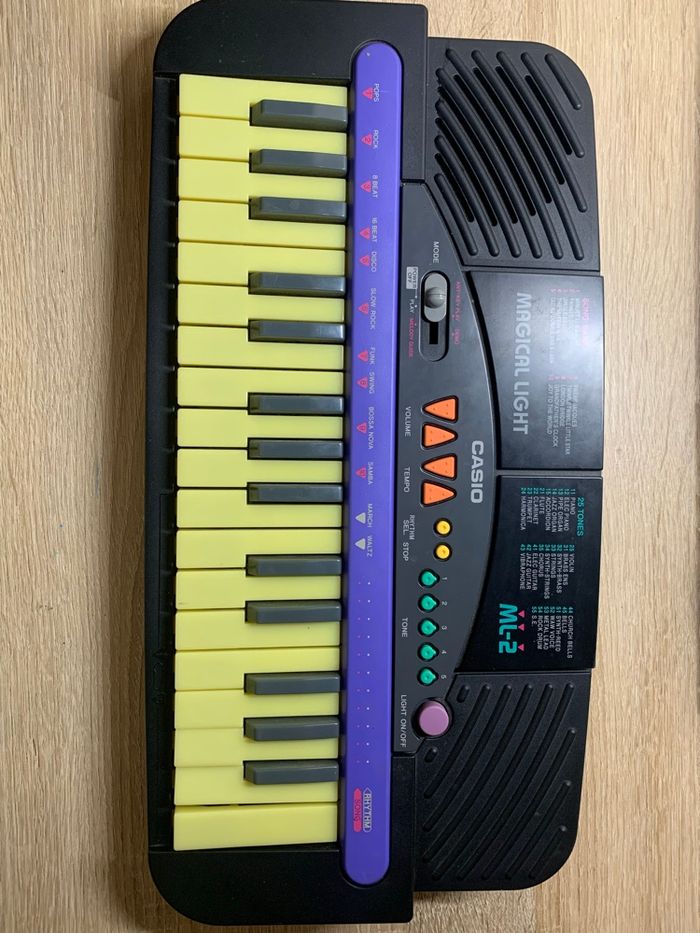 🎹 Clavier Casio ML-2 "Magical Light" - Vintage & Éveil - photo numéro 4