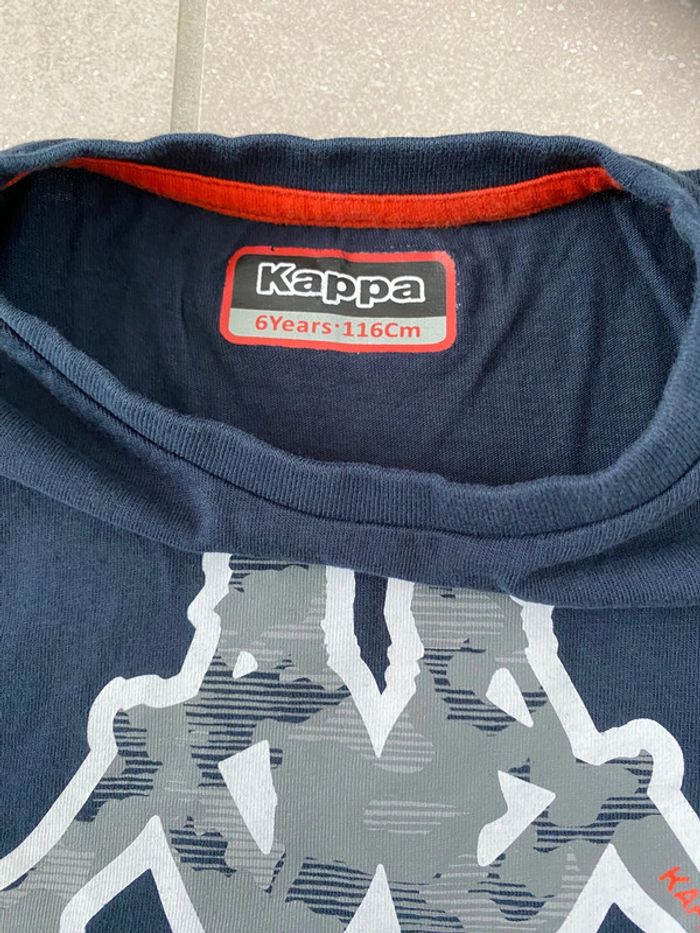 T-shirt Kappa taille 6 ans - photo numéro 4
