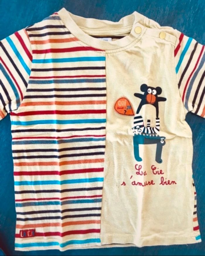 Short + t-shirt 18/24 mois - photo numéro 3