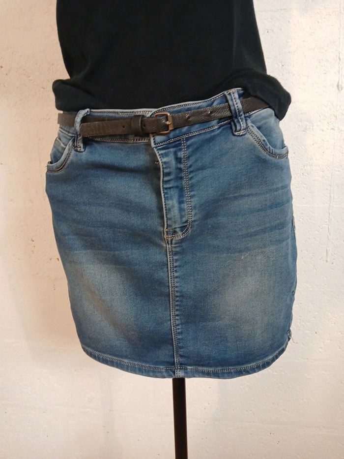 Jupe en jeans creeks taille 40 - photo numéro 3