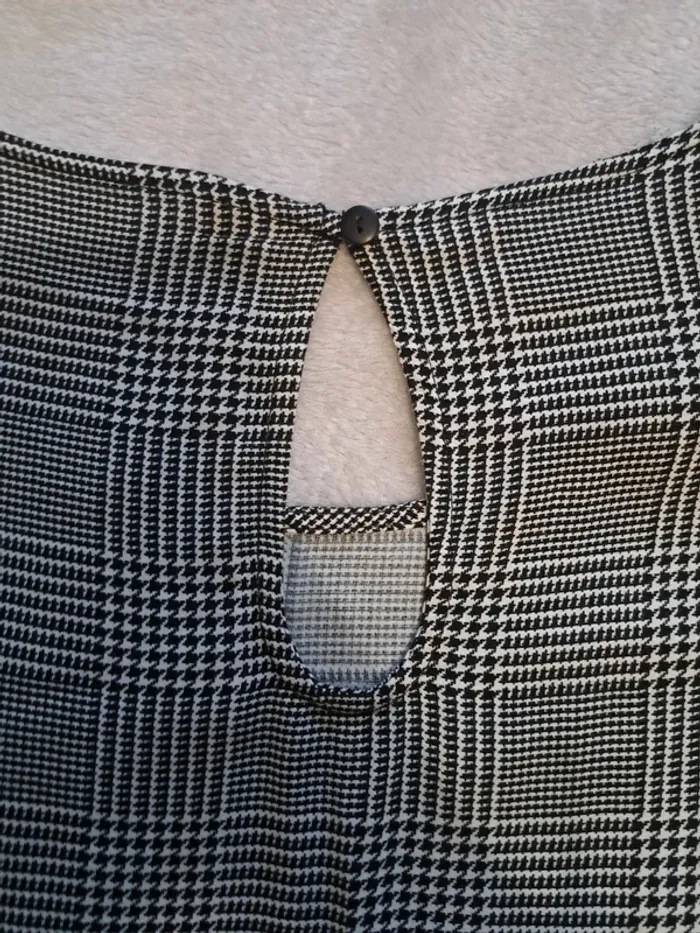 T-shirt à carreaux - photo numéro 2