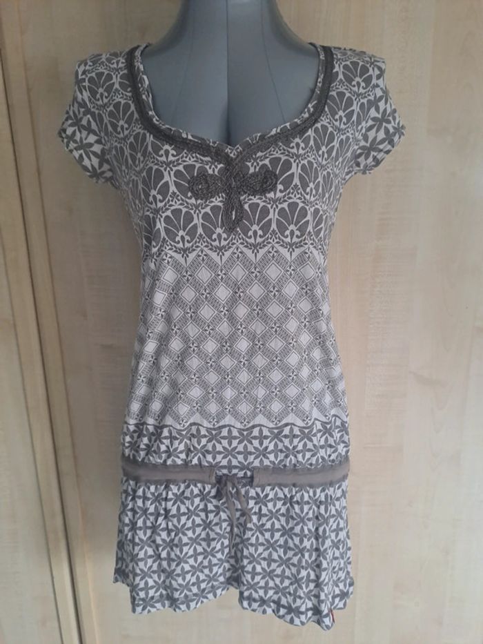 Robe d'été tunique longue edc taille 36