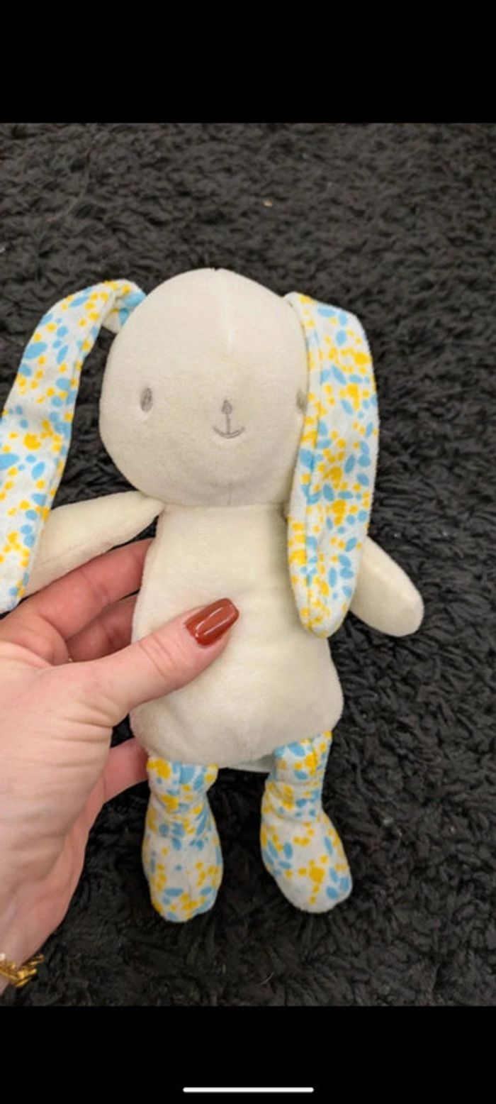 Lot de peluche doudou lapin mouton souris ours - photo numéro 7