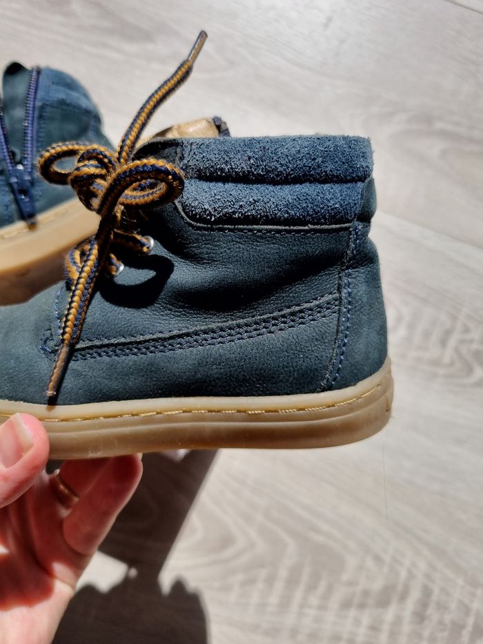 Bottines bleues marine friboo t 24 - photo numéro 5