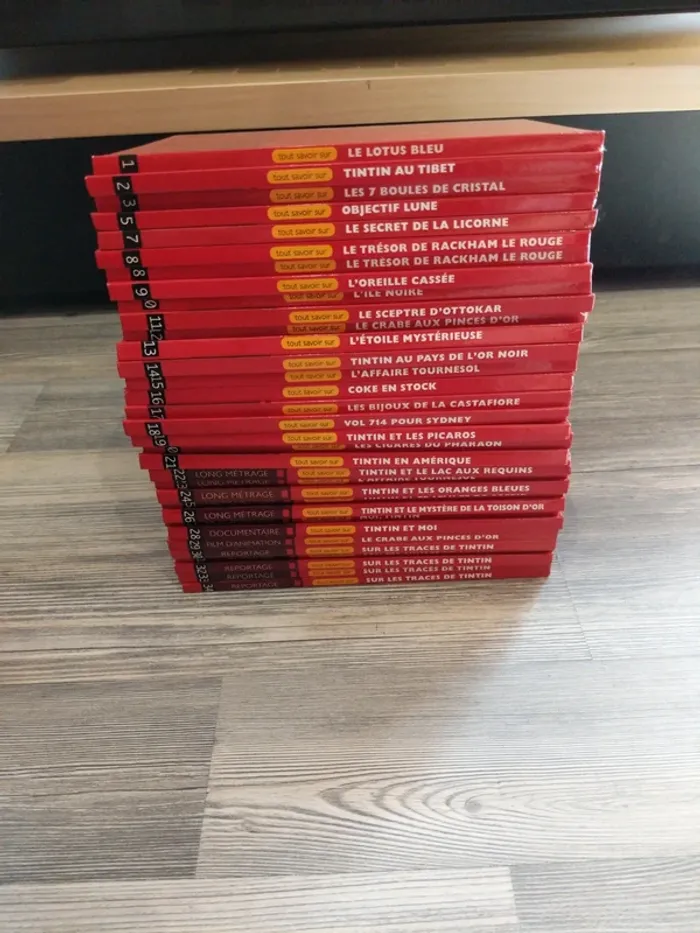 Collection de livres - Collection Tintin