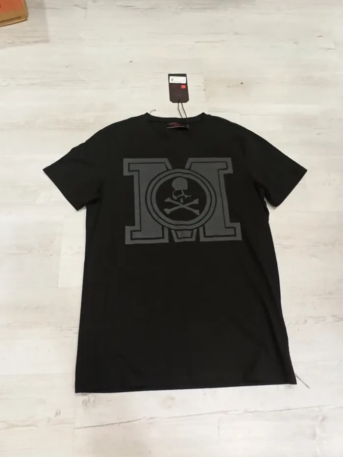 Tee shirt noir tête de mort homme xl