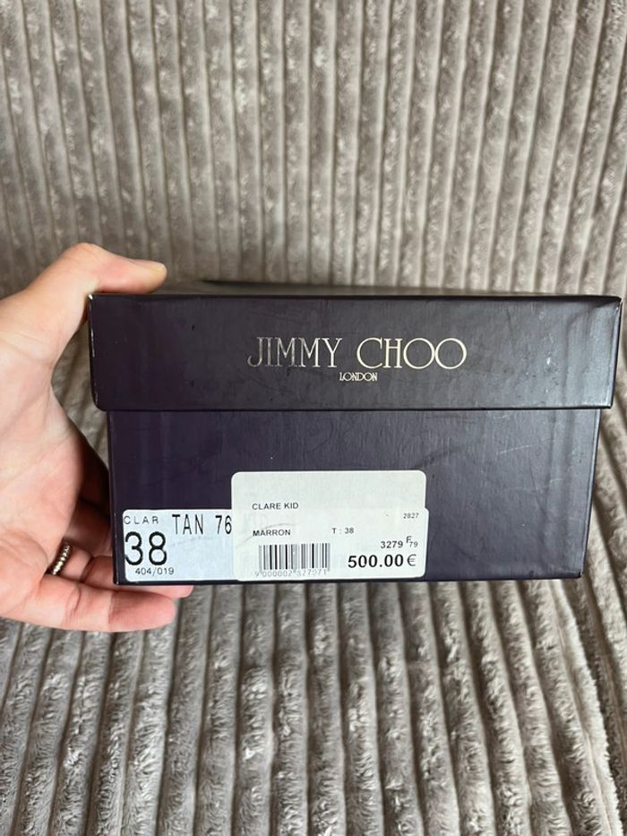 Talons Jimmy Choo authentiques - modèle “Clare Kid” - 38 - photo numéro 3