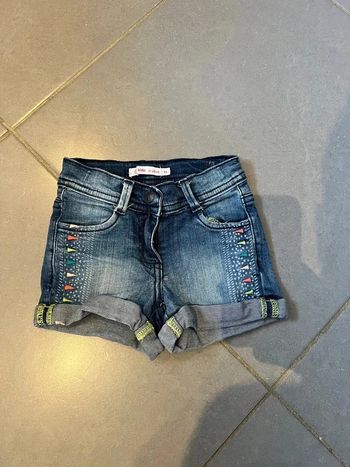 Short / Bermuda en Jean - Gémo Kids - Bleu marine - 3 ans