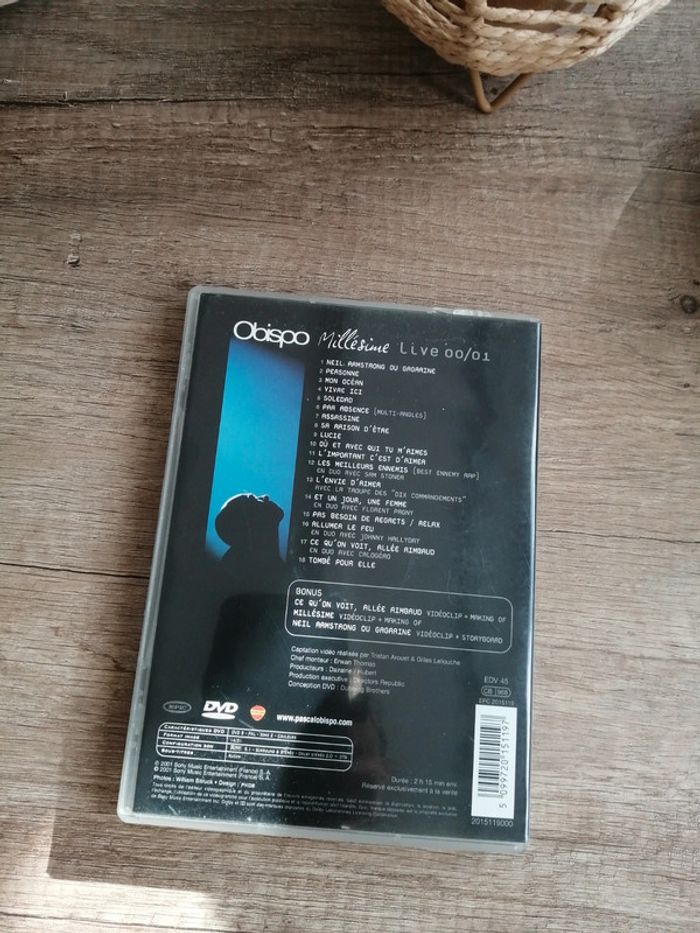 DVD concert Obispo - photo numéro 2