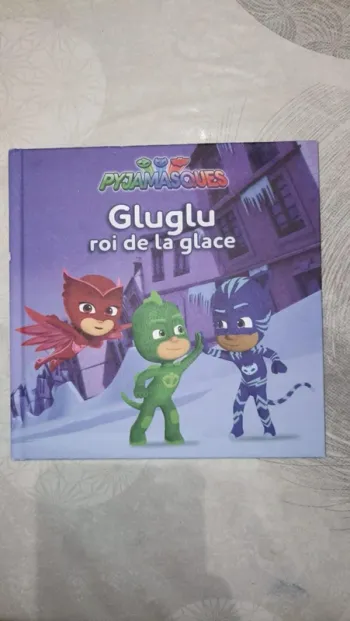 livre Pyjamasques Gluglu roi de la glace