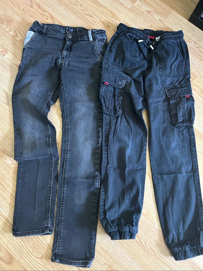 Lot jeans/pull/chemise/sweat 12 ans