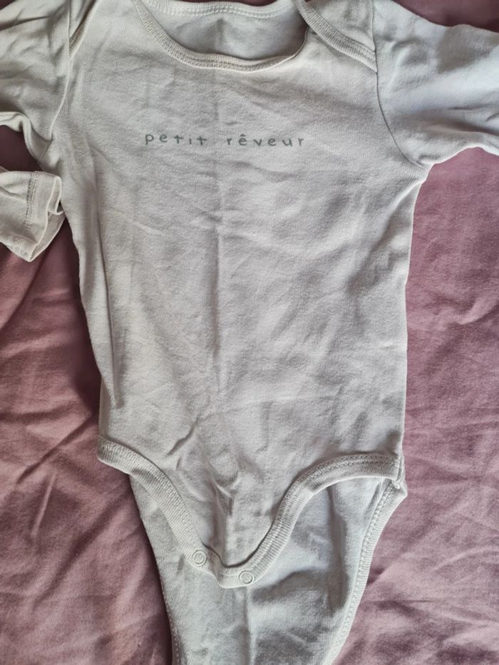 Lot bodies ML 9 mois - photo numéro 3